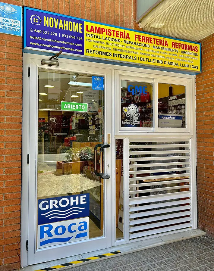 Tienda Nova Home en la calle de Ganduxer